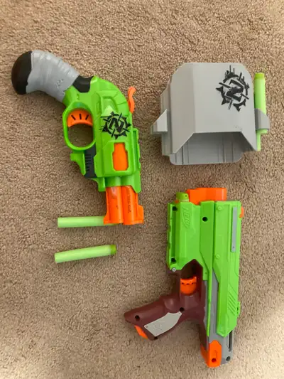 Nerf Zombie Guns and Darts, View more