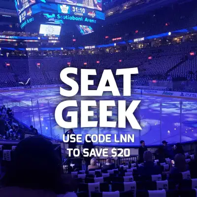 Save $20 on your next event tickets with code "LNN" on SeatGeek, View more