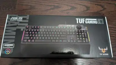 Asus TUF gaming K1 gaming keyboard , View more