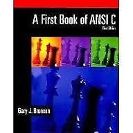 BRAND-NEW: A First Book of ANSI C - 3rd Edition (Softcover)