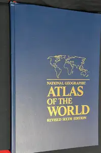 Book - National Geographic ATLAS OF THE WORLD 6th Edition