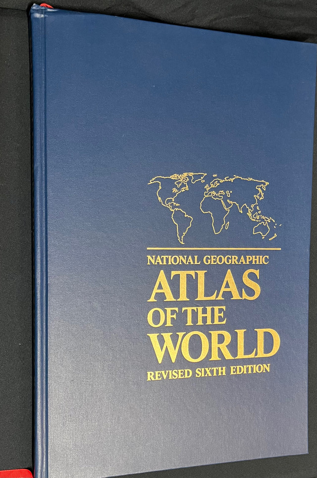 Book - National Geographic ATLAS OF THE WORLD 6th Edition in Non-fiction in Bedford