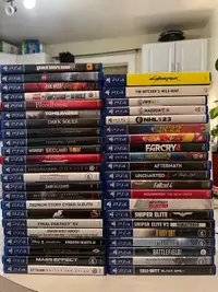 PS4 GAMES PS5 ALL MINT CONDITION 