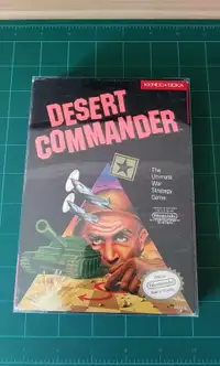 NES Desert Commander Boxed