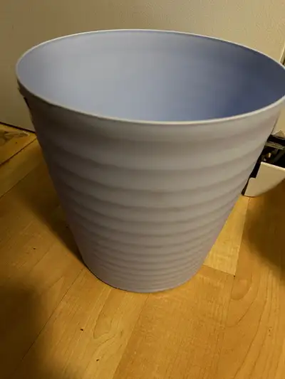 Plant pot or waste basket $5, light blue, 7.4L, 1.95 gallon, View more