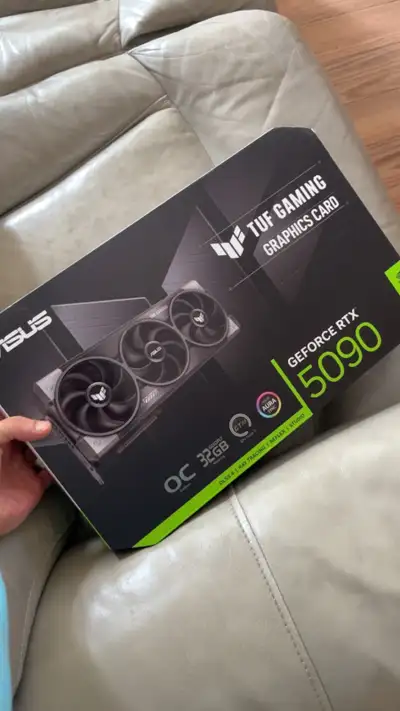 ASUS GEFORCE RTX 5090 TUF GAMING GRAPHIC CARD - BRAND NEW, View more