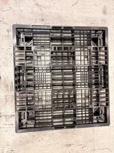 Plastic 48" x 45" Size Pallets - Used like New Available in bulk