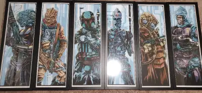 Star Wars Bounty Hunters Mondo Prints/poster, View more