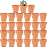 Yishang 2 inch Samll Terracotta Pots with Drainage Holes 27pcs