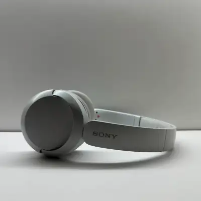 Sony WHCH520 Bluetooth Headphone for SALE! Fair Cosmetic Condition *Right earpiece is glued at hinge...