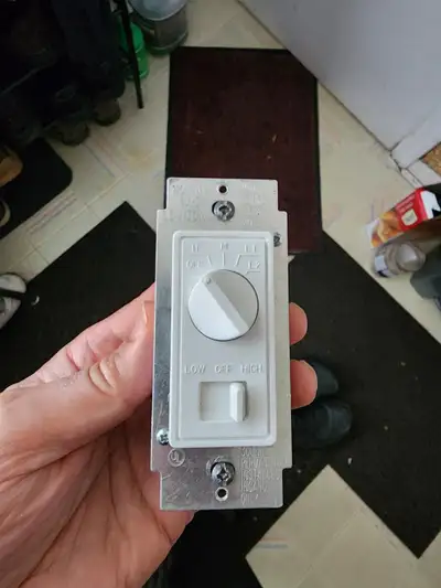 Leviton Variable Speed Control Fan Control Switch 120 VAC, View more