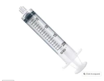 20 ML Disposable Syringe, View more