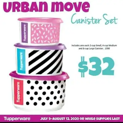Canisters Set Tupperware NEW, View more
