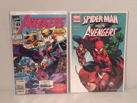 Avengers #316 Spiderman joins team Custom Edition #1 Comic Books
