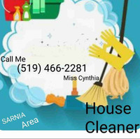 I'm a Professional Cleaning Lady serving Sarnia area