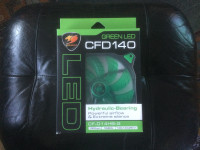 LED Green Computer Case Fan. New!