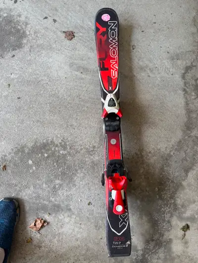 kid's snow skis and boots, View more