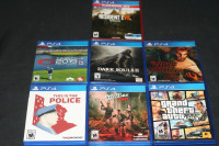 PS4 PLAYSTATION 4 GAMES- GRAND THEFT AUTO 5, JAGGED ALLIANCE