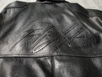 Vintage pre owned Nike Flight leather jacket mens LG-XL