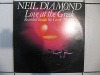 Neil Diamond Love At The Greek Recorded Live LP Mint Circa 1977