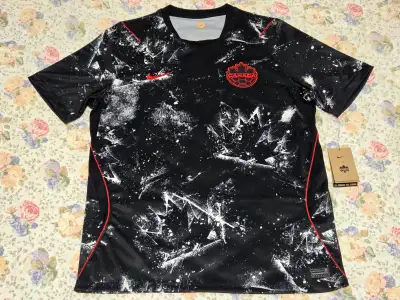 2026 nike canada soccer black away jersey size medium, View more