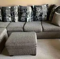 Large Sectional with Ottoman 