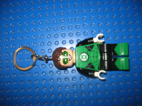 Lego Green Lantern Keyring Light Flashlight Keychain