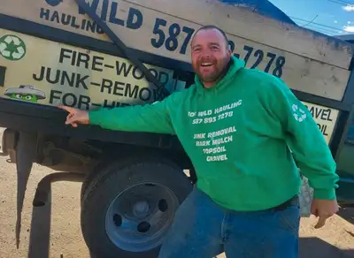 Garbage dump runs City wide Give Dwayne and Bonnie A call at 587 893 7278 In Calgary We want to help...