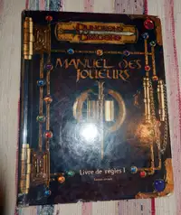 Dungeons & Dragons Manuel des joueur 3e edition