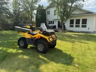 For Sale 2007 CanAm 800HO Outlander ,Only 1950 Kms .Great Shape., View more