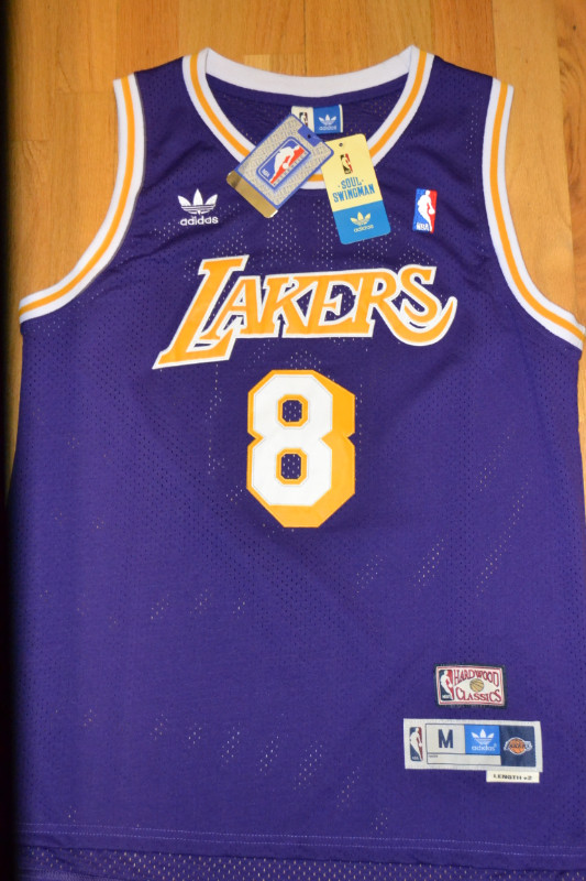 .''NEW w tags. KOBE BRYANT' All Embroidered Jersey'.,., in Men's in Vancouver