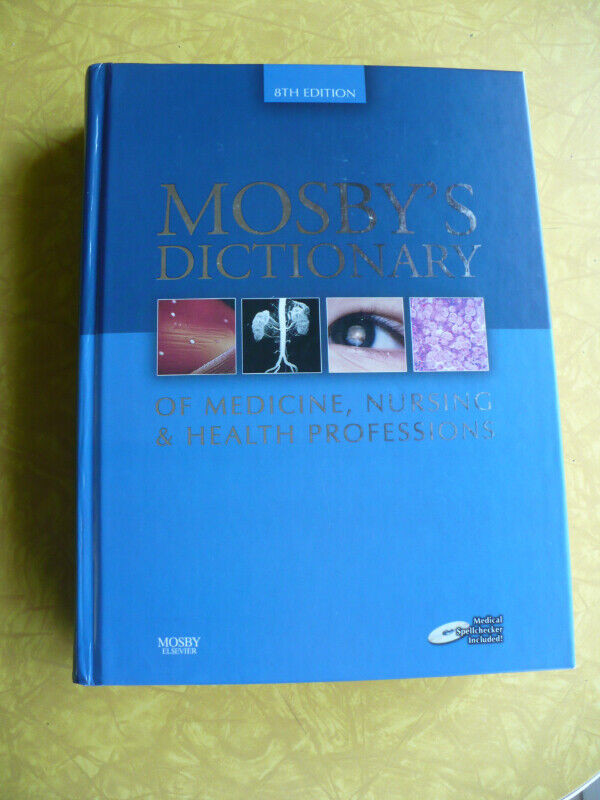 MOSBY'S DICTIONARY 8 TH MEDECINE NURSING HEALTH LIKE NEW+ CD NEW dans Autre  à Longueuil/Rive Sud