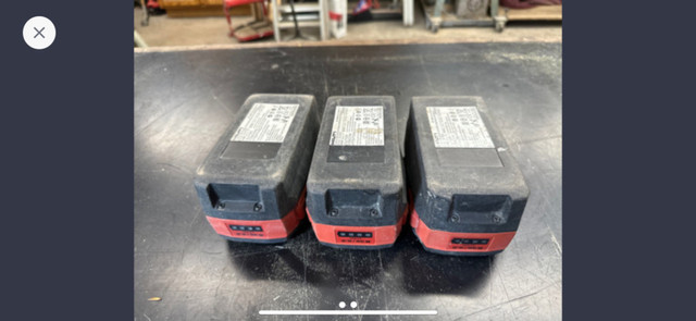 Hilti 5.2/36 V batteries  in Power Tools in Dartmouth - Image 2