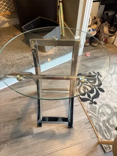 glass coffee table , View more
