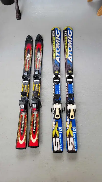 Atomic and Elan Youth Skis-$90 each, View more
