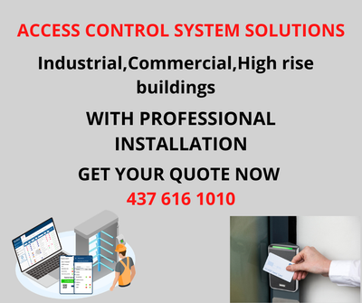 ACCESS CONTROL SYSTEM INSTALLATION, View more
