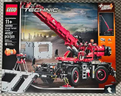 Lego Technic Rough Terrain Crane 42082, View more