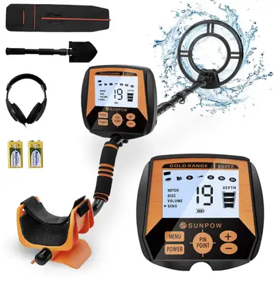 SUNPOW Metal Detector for Adults, View more