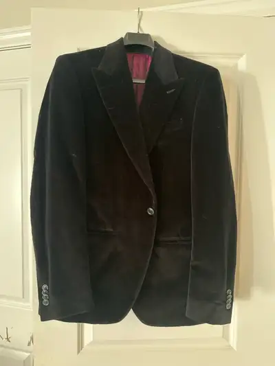 men’s NYFS italian cotton velvet blazer , View more