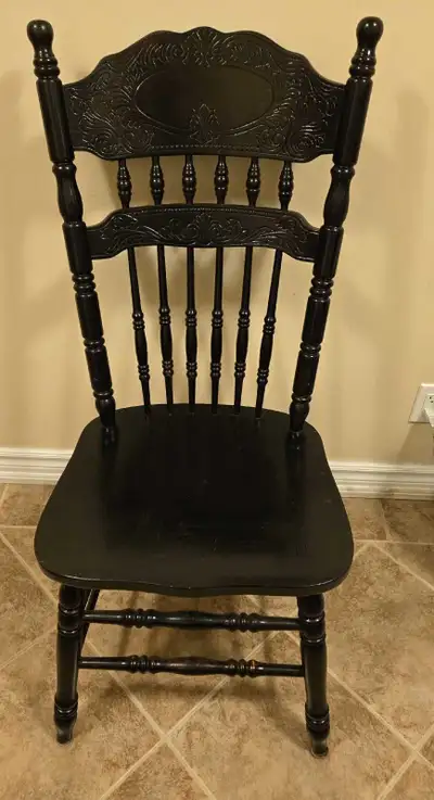 All Wooden Chair (Black), View more