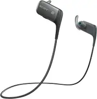 Sony MDR-AS600BT - Bluetooth Sports Headset (Black)