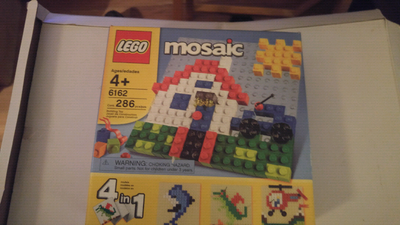 New in box. 286 pieces. 4 in 1 building toy.
