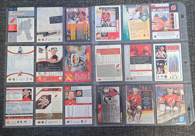 Martin Brodeur hockey cards  in Arts & Collectibles in Oshawa / Durham Region - Image 2