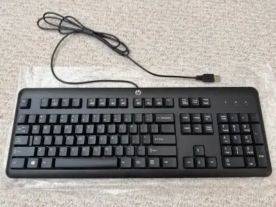 Selling a genuine HP USB keyboard (Model KU-1156) — known for its durability and comfortable typing...