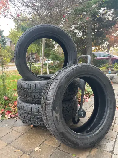 $300/obo I'm selling 4 Royal Black Royal winter UHP tires, size 225/55R19 103V. These tires have bee...