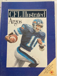 1984 CFL Illustrated Argos/Roughriders
