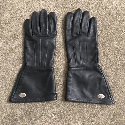 Harley Davidson Leather Gauntlet Gloves, View more