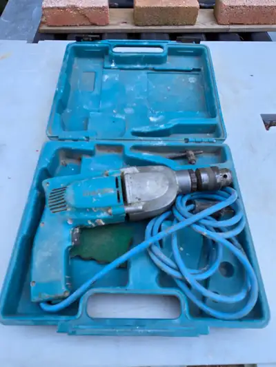 Makita Hammer Drill Heavy-Duty 1/2" With Hard Plastic Case & Key, View more