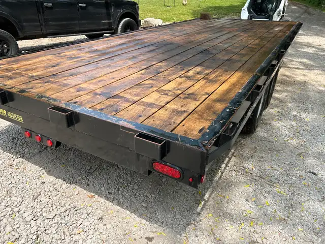 20' Deck over trailer  in Cargo & Utility Trailers in Hamilton - Image 6