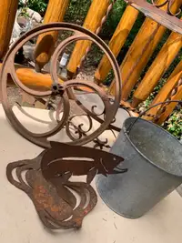 Vintage Metal Garden Decor Prices Below 